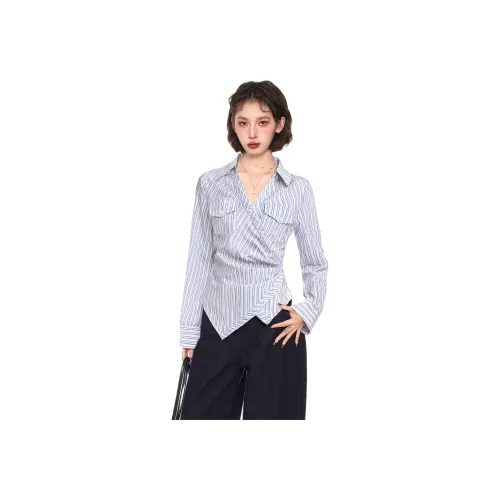 Princess Berdele Синий Женские Рубашки