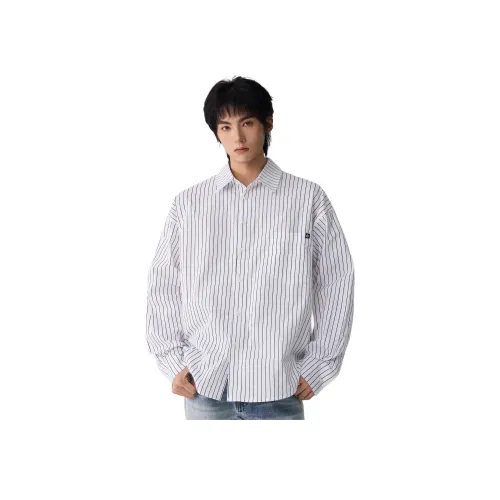 J.F.U Белые Мужские Рубашки