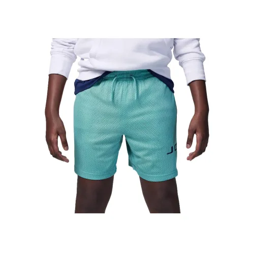 Jordan Mesh SS25 Shorts Teenagers Washed Cyan Джордан Сетка SS25 Шорты Подростки Промытый Циан