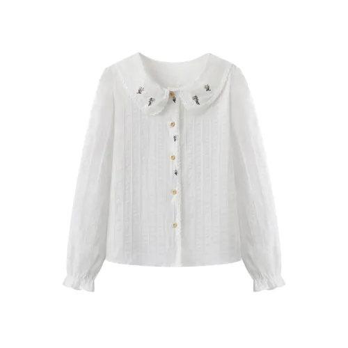 JOSR Белые Женские Рубашки