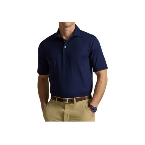 Ralph Lauren Элегантное Темно-Синие Мужские Поло