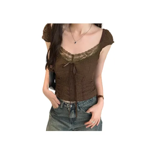 Ya Sheep People Весна и Лето T-Рубашка Женская Облегающего Кроя