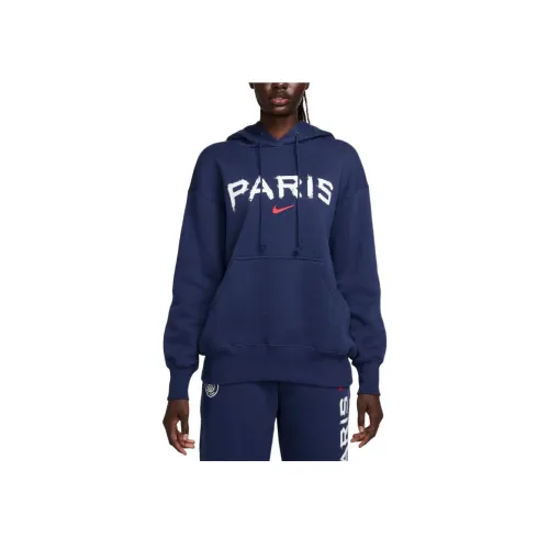 NIKE Синий Женские Свитшоты