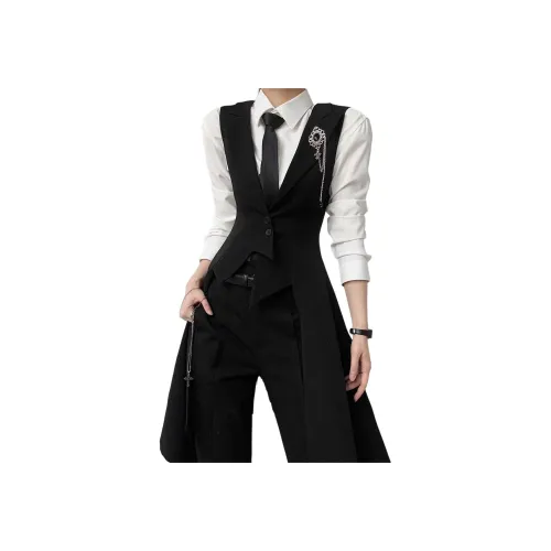 Pirkadat Черный Унисекс Жилеты