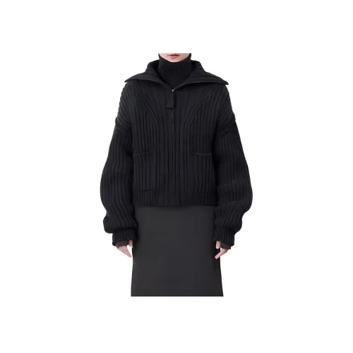 Lemaire FW24 Свитер Женский Темно-Кофейный