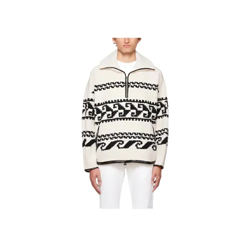 ISABEL MARANT Экрю Мужские Свитера