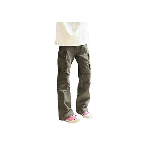 DEAR BETSY Tobacco Brown Unisex Casual Pants DEAR BETSY Табак Коричневый Унисекс Повседневные Штаны