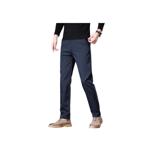 ZENGZHI Повседневные брюки Облегающий крой Прямой крой Унисекс