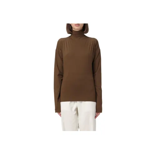 Lemaire Коричневые Женские Т-рубашки