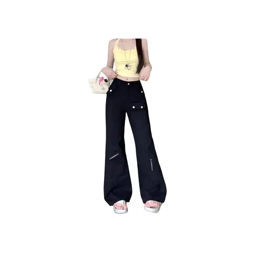 BVODE Черные Женские Джинсы