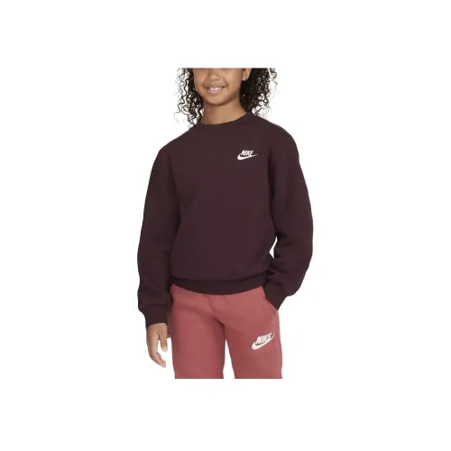 Nike Свитер Бордово-Красный Детский