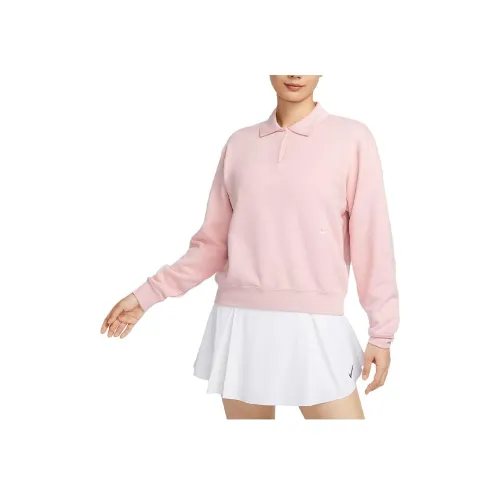 NIKE Oxford Розовый Женские Поло