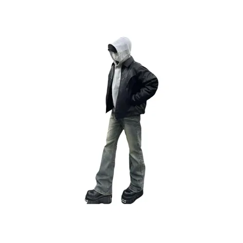 UNthemed Бирюзовые Унисекс Джинсы