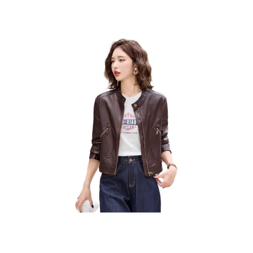 Куртка из кожи Kangaroo женская