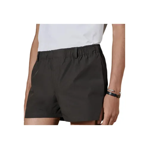 HERMES FW24 Повседневные шорты Мужские Лакрица