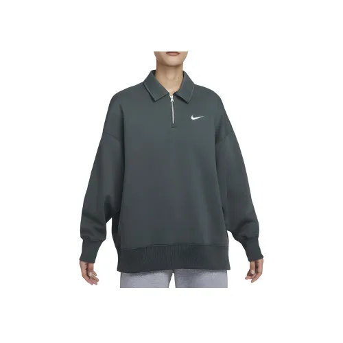 Nike Clothing Зеленый Женские Свитшоты