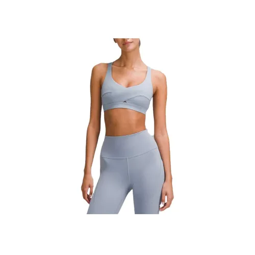 lululemon Энергия Спортивное белье Женское Цементный Синий