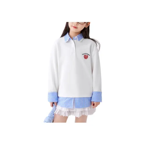 ZOSEE Свитшот Белый для детей 3-7 лет