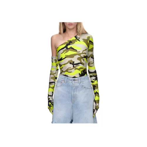 Vetements Женские футболки с камуфляжем