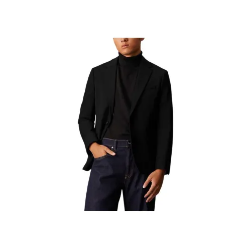 CALVIN KLEIN Бизнес-костюм мужской цвет космический черный