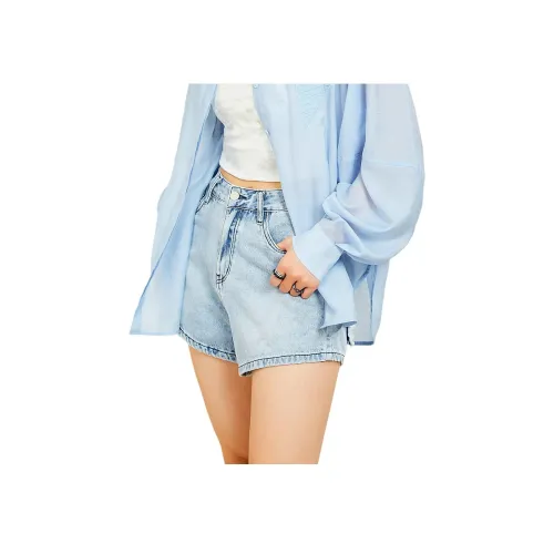 MUGUOGUOMU Джинсовые шорты Женские