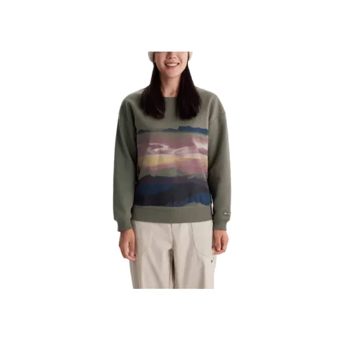 Columbia совместная коллекция City Outdoor Collection Толстовка Женская Серая Зеленая