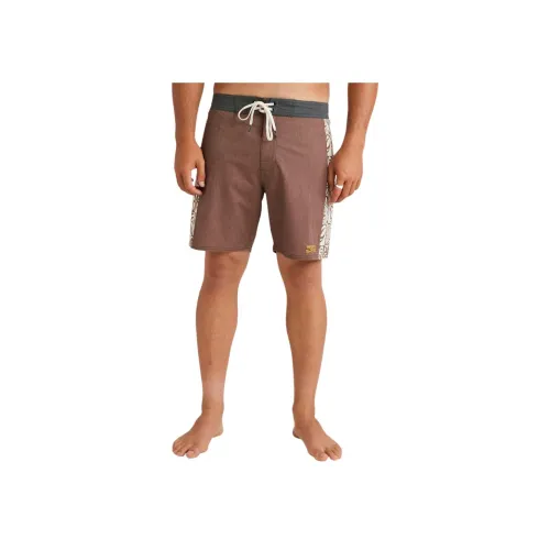 RVCA FW24 Повседневные шорты Мужские Цвет Фундуковый