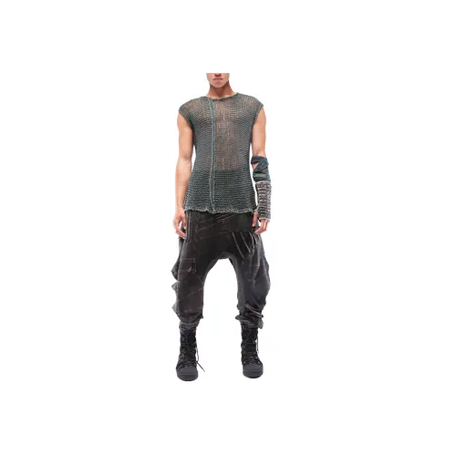 DEMOBAZA Темно-зеленый Мужские Майки