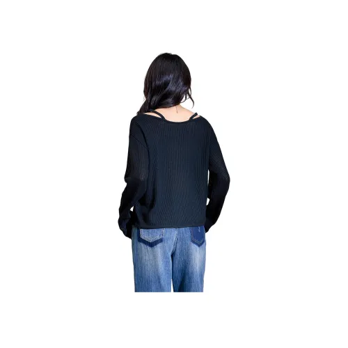 SMEN Черный Женские Трикотаж