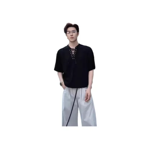 DUATOGE Мужские черные T-рубашки