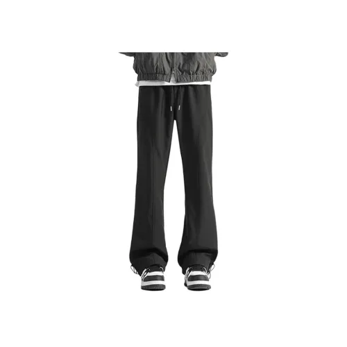 EDRPIUS Черные Унисекс Повседневные Брюки