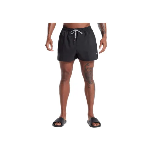 GYMSHARK 3' Плавательные шорты для плавания мужские черные