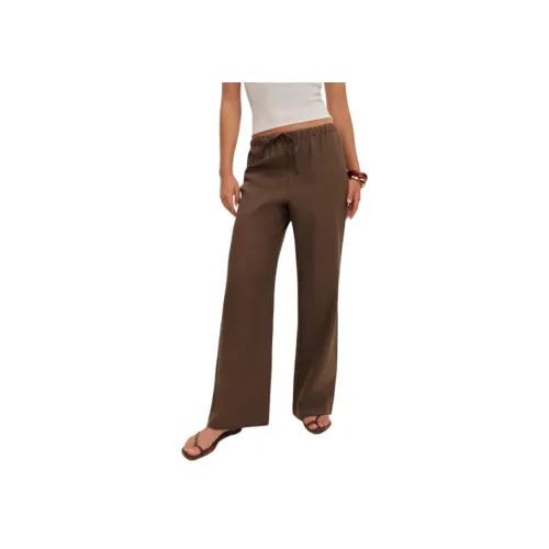 REFORMATION Olina Linen Pants Casual Pants Women's