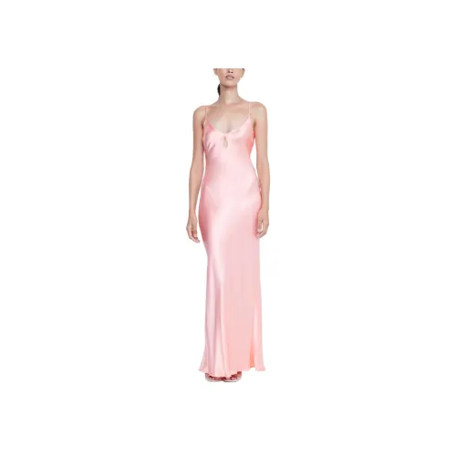 BEC+BRIDGE Кедровый Городской Макси Платье Slip Платье Женские Коралловый Коралловый