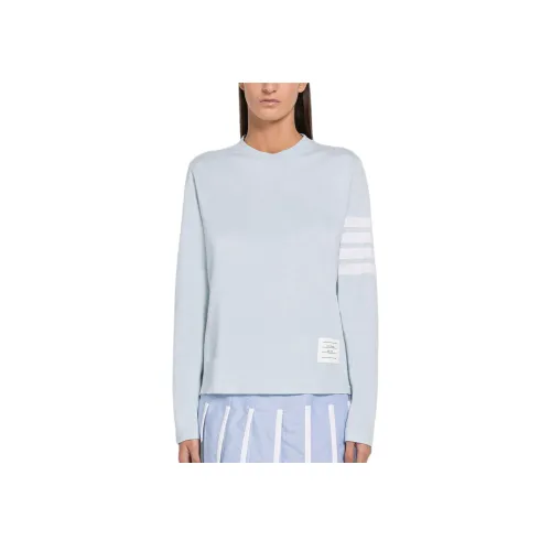THOM BROWNE Светло-синие Женские Рубашки T