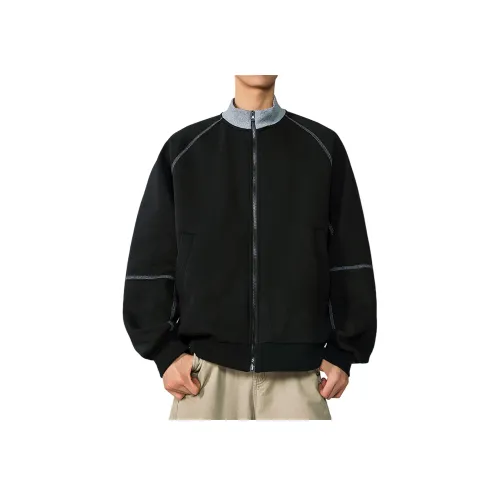 GANGZAI Бейсбольная куртка Пальто Унисекс