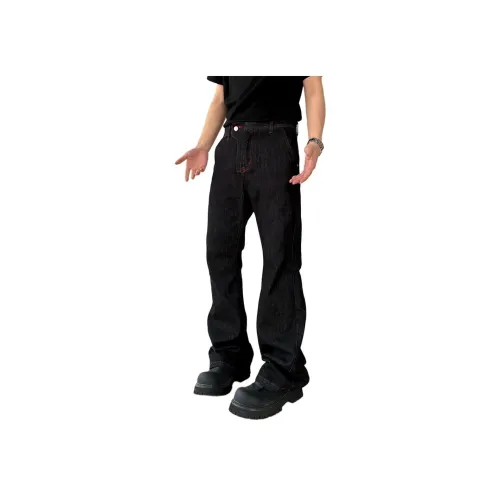 PVPVPV Черные Унисекс Джинсы