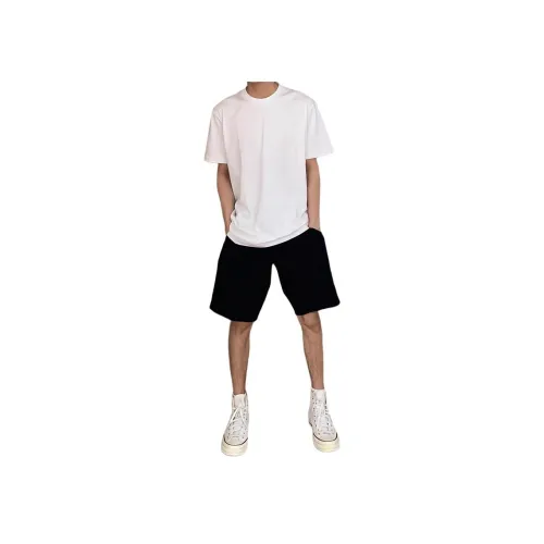 DANJUE Чернильно-черный Унисекс Повседневные шорты
