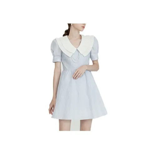 Caroline Женские Платья с Коротким Рукавом