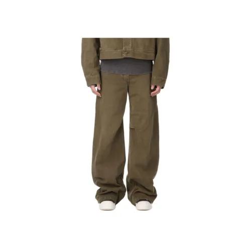 Entire Studios Повседневные брюки Мужские Армейский зеленый