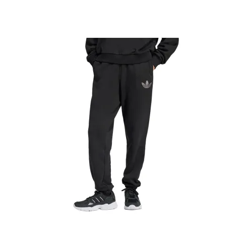 Adidas Originals Embellished Joggers Вязаные Спортивные Штаны Женские Черные