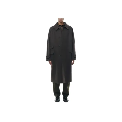 BESLOW OVERSIZED Кашемир BALMACAAN Пальто Мужской