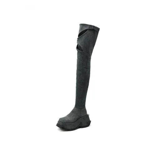 DAPHNE LAB X MARRKNULL Over The Knee Boots 9,5cm Женские