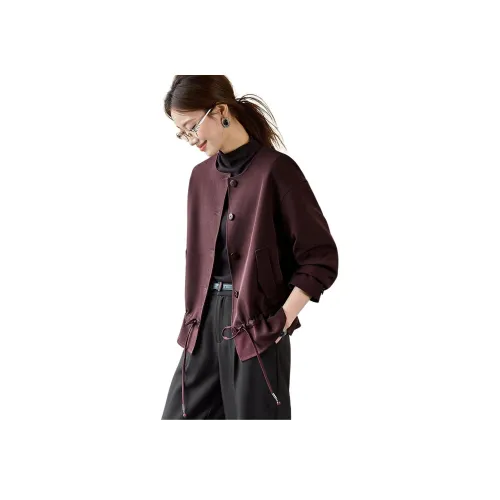 Mo Han Yi Mei Укороченное пальто женское