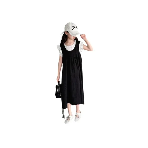 Детский URBANSHOW Женский Летний Сleeveless Рубашка-Платье Одежда Комплекты