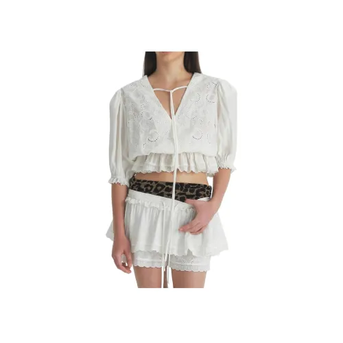 1COTHEN Белые Повседневные Шорты для Женщин