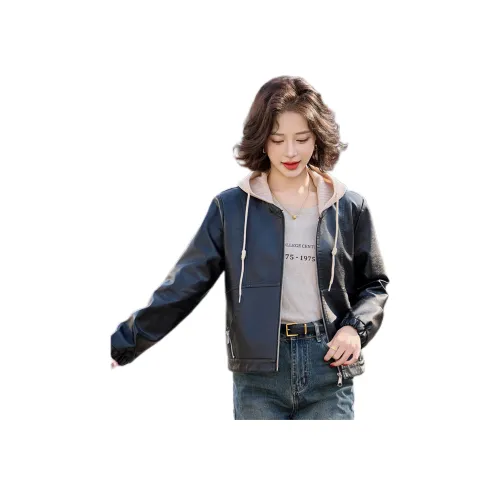 Pure Shimane кожаная куртка для женщин