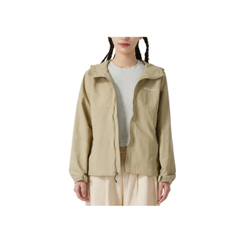 Columbia совместный бренд Повседневный Outdoor Куртки Пальто Женские Хаки