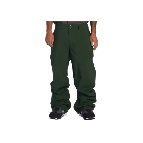 DC Shoes Зеленые Мужские Лыжные Штаны