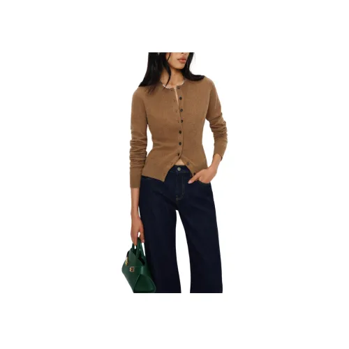 Reformation Farren Кашемир Crew Кардиган Трикотаж Женский